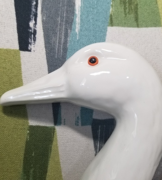 Vtg 1979 Japan Domain Ceramic Goose Wall Hook Farmhouse Apron Holder Cottage Cor - Picture 9 of 14